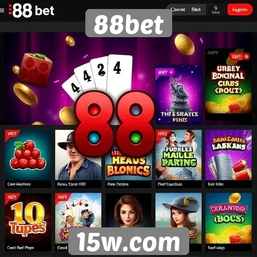 88bet oferece ampla variedade de jogos de cassino